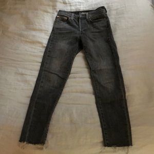 Levi’s Wedgie Skinny - Raw Hem
